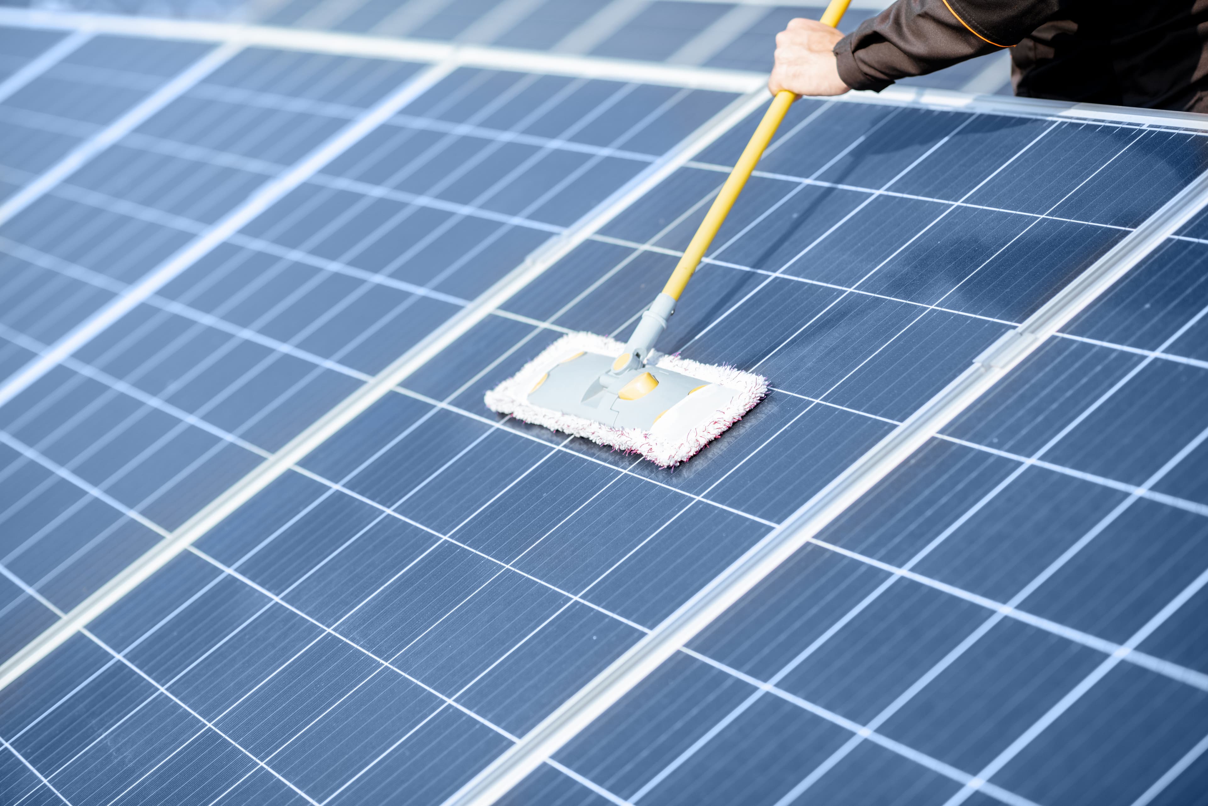 Solar Panel Cleaning image
